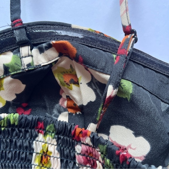 American Eagle AEO Dress Sweetheart  Floral Cottagecore Rodeo Pockets Boho Sz 6 - Picture 15 of 16